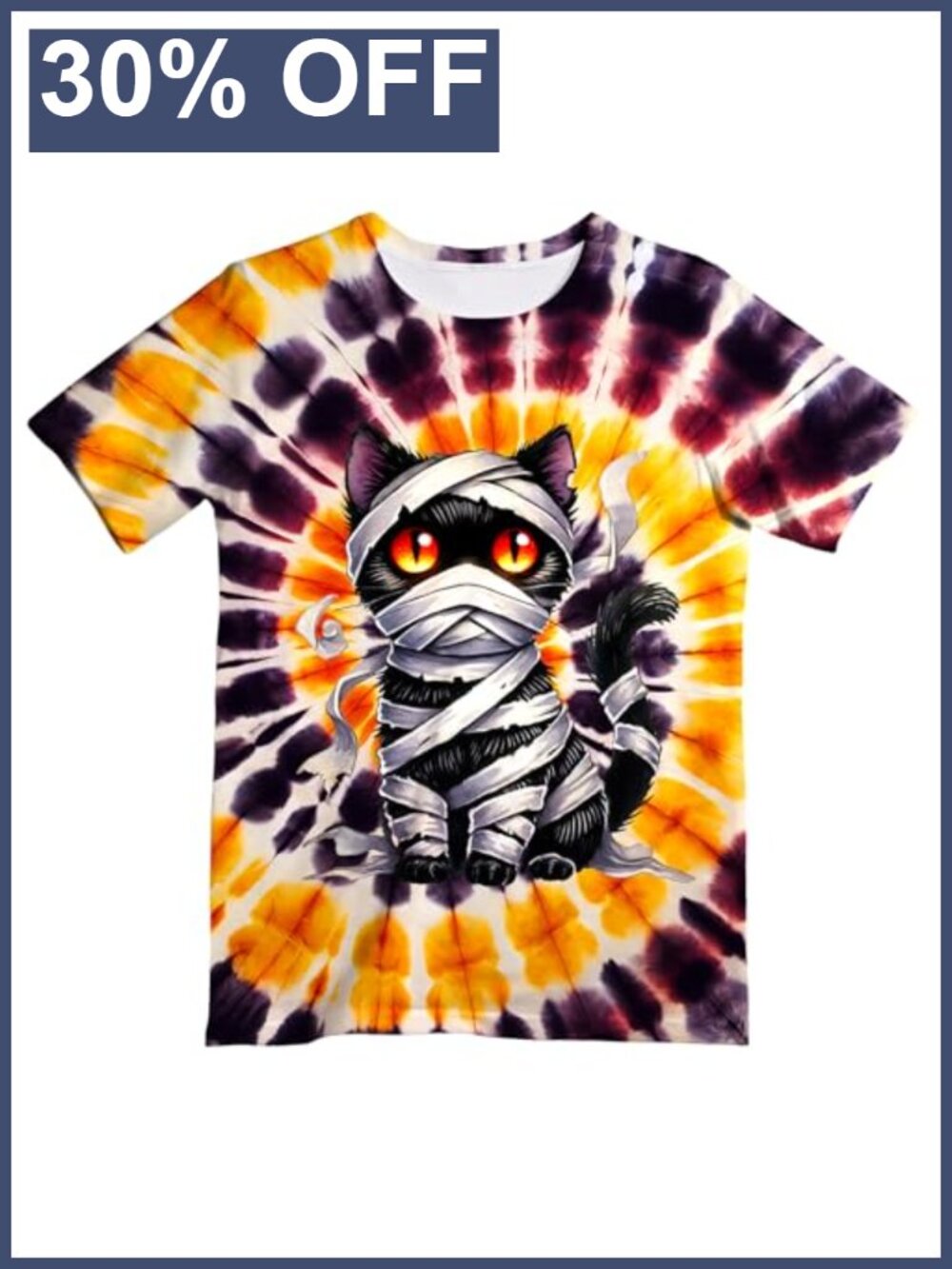 Kids Neon Tie Dye T-Shirt Boys Girls 6-16 Years
